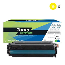 TONER SERVICES Compatible Canon 718 Toner Jaune CC532A (304A) 