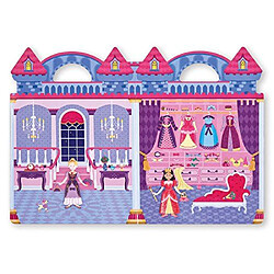 Melissa & Doug - 19100 - Autocollants En Relief Repositionnables - Princesses