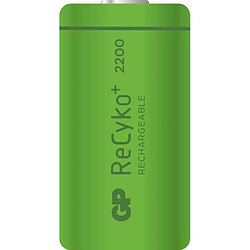 GP Pile rechargeable D ReCyko+ 2 pcs 2200 mAh 120220DHCC2