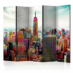 Paris Prix Paravent 5 Volets Colors of New York City 172x225cm 