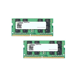 Mushkin Essentials Mémoire PC 64Go (2x32Go) DDR4 3200MHz CL22 260 pin DIMM Vert 