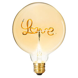Atmosphera, Createur D'Interieur Ampoule LED mot Love ambrée E27 - ATMOSPHERA