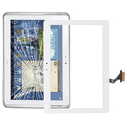 Wewoo Pour Samsung Galaxy Note 10.1 blanc N8000 / N8010 pièce détachée Digitizer écran tactile (seul sans le LCD)