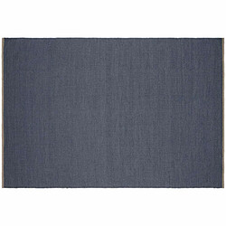 Venture Home Tapis en coton et laine bleu Jaipur 300 x 200 cm. Tapis en coton et laine bleu Jaipur 300 x 200 cm