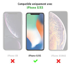 Acheter LaCoqueFrançaise Vitre iPhone X iPhone XS transparente Vitre en Verre Trempé