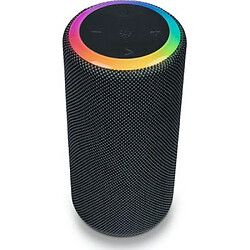 PARTY Enceinte Bluetooth 5.1 IPX6 30W avec Effets Lumineux et Dragonne Noir