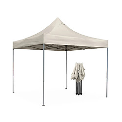 Tonnelle pliante Premium Apertus 3x3, tente de jardin pop up, pergola pliable, barnum | sweeek