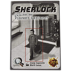 GM Games - Sherlock : Qui est Vincent Leblanc Jeu de Recherche, Couleur Gris (GDM Games GDM2096)