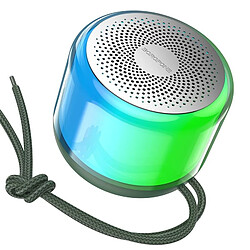 Yonis Enceinte Bluetooth 5.1 Légère Avec LED Hi-Fi