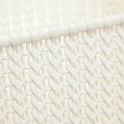 Curver 03702-X64-00 Knit Corbeille rectangulaire Plastique Blanc 30 x 22,5 x 17 cm 8 L