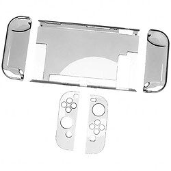 vhbw Manchon polycarbonate noir / transparent compatible avec Nintendo Switch console de jeux, manette - polycarbonate noir, transparent 