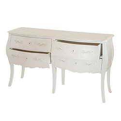 Amadeus Commode double Murano blanche