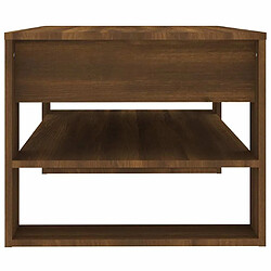 Acheter Maison Chic Table basse,Table Console Table d'appoint, Table pour salon Chêne marron 102x55x45 cm Bois d'ingénierie -MN31335