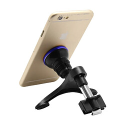 Wewoo Support Holder bleu foncé pour iPhone 7 & 7 Plus, 6s et 6s Plus, 6 & 6 Plus, bord Samsung Galaxy S6 / S6 / S6 + / Note 5 Edge, Sony de de téléphone magnétique rotatif Universel Air Vent Stand 