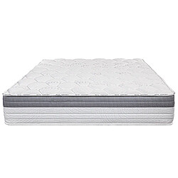 LUXURY LITERIE Matelas 140x200 cm, GoldVisco, 26cm, mousse mémoire de forme, indépendance du couchage, ergonomique, haute adaptabilité, face été/hiver 