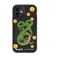 RhinoShield Coque Compatible avec [iPhone 12 / 12 Pro] SolidSuit - Coque Fine Licence Officielle Dragon Ball Z avec Technologie Absorption des Chocs - Noir - Shenron & Dragon Balls 