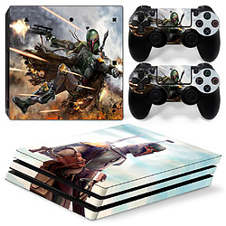 Stealth Gamer Skin Console et Manettes PS4 PRO - Boba Fett 