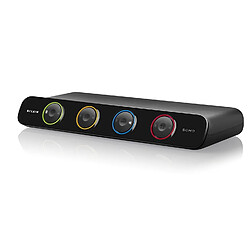 BELKIN Belkin OmniView Série Soho V2 - Commutateur KVM 2 ports (USB + DVI-D + Jack)