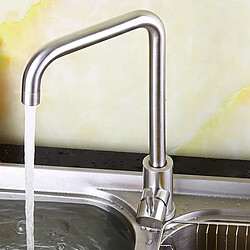 ComfortXL Robinet d'eau pour évier et lavabo en acier inoxydable - décoration de maison pas cher