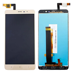 Wewoo Pour Xiaomi Redmi Note 3 or écran LCD + tactile Digitizer Assemblée pièce détachée