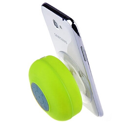 Avis Wewoo Enceinte Bluetooth étanche vert pour iPhone, Galaxy, Sony, Lenovo, HTC, Huawei, Google, LG, Xiaomi, autres smartphones et tous les périphériques IPX4 V2.1 haut-parleur imperméable à l'eau, fonction mains libres,