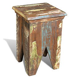 Acheter vidaXL Tabouret Bois de récupération massif