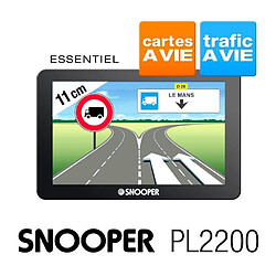 SNOOPER - GPS SERIE 200 : Truckmate 2200 - Ecran 4.3''- Camion Europe