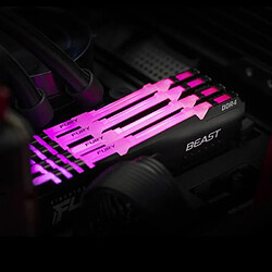 Avis Mémoire Kingston FURY Beast RGB RGB 32 Go (4 x 8 Go) DDR4 2666 MHz CL16