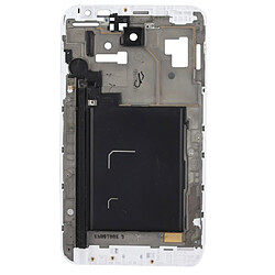 Wewoo Pour Samsung Galaxy Note i9220 blanc Middle LCD avec Câble flexible Flex Cable,