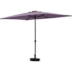 Habitat Et Jardin Parasol jardin Sol 2 - Rectangle - 2 x 3 m - Violet