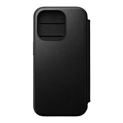 Avis Nomad Étui Folio pour iPhone 15 Pro Magsafe avec Porte-cartes en Cuir Moderne Noir