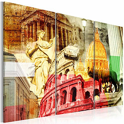 Paris Prix Tableau Imprimé 3 Panneaux Rome Charmant 40 x 60 cm