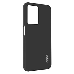 Coque pour Oppo A57 et A57s Semi-rigide Soft Touch Fine et Légère Original Noir