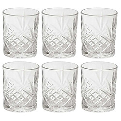 The Home Deco Factory Verres à cocktail en verre (Lot de 6) 25 cl.