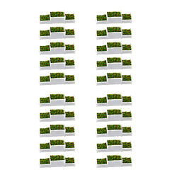 miniature fleur miniature pot de fleurs 20pcs 1:200 parterres de Fleurs Miniatures pour décoration de Jardin