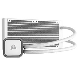 Corsair H100i RGB ELITE Liquid CPU Cooler - White