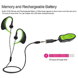 Acheter Universal Mini lecteur mp3 étanche 8gb lecteur de musique course natation plongée ipx8 étanche sport extérieur lecteur de musique avec casque lecteur mp3