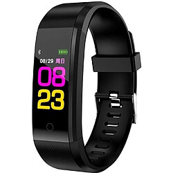 Bracelet Connecté Id115 Plus Smart Fitness Cardiofréquencemètre Tensiomètre Podomètre Santé Course à Pied Sport Smartwatch - 322709 