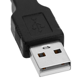 Bematik Câble USB 2.0 A mâle vers Micro USB mâle B 2 m