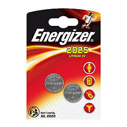 Camelion Blister de 2 Piles Lithium CR2025 3V ENERGIZER