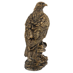 simulation aigle figurine modèle extérieur jardin pelouse ornement bronze pas cher