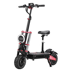 BOYUEDA S5 11" Trottinette électrique avec siège, Double Moteur 6000 W 38 Ah, Max 85 km/h