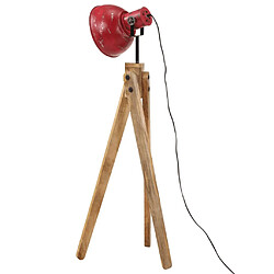 Acheter vidaXL Lampadaire 25 W rouge délavé 45x45x120 cm E27