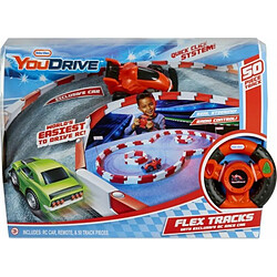 little tikes Youdrive Flex Tracks- Voiture de Course