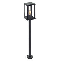 EGLO Lampadaire lanterne extérieur Alamonte 1 H101,5 cm IP44 - Noir