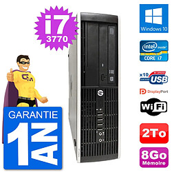 PC HP Compaq Pro 6300 SFF Intel i7-3770 RAM 8Go Disque Dur 2To Windows 10 Wifi · Occasion 