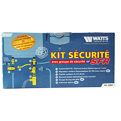 Acheter groupe de sécurité - pour chauffe eau - complet - sfr réf 2254604 - watts industries 2254604