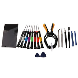 Kit réparation écran téléphone portable Set 19 En 1 Ouverture Outils Pry Barre Spudger Pince à Épiler Réparation Smartphone