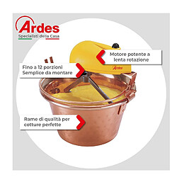 Ardes 2480 mélangeur de polenta Cuivre 28 cm