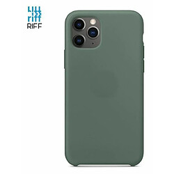 Riffi Coque Riff Thin & Soft en silicone avec intérieur en fibre souple pour Apple iPhone 14 Pro Vert